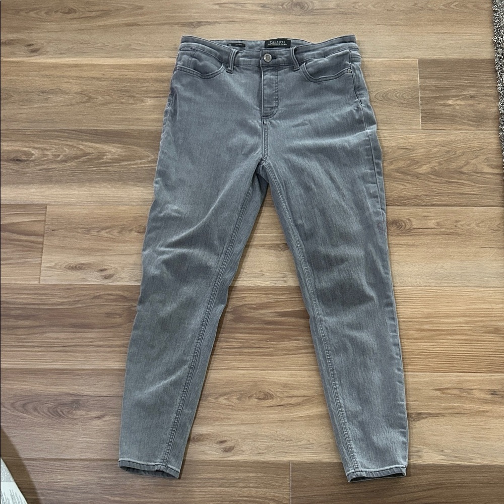 Talbots Charcoal Jeggings Flawless Five Pocket size 10